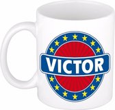 Victor naam koffie mok / beker 300 ml  - namen mokken