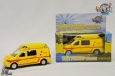 Metalen ambulance met Licht en Geluid