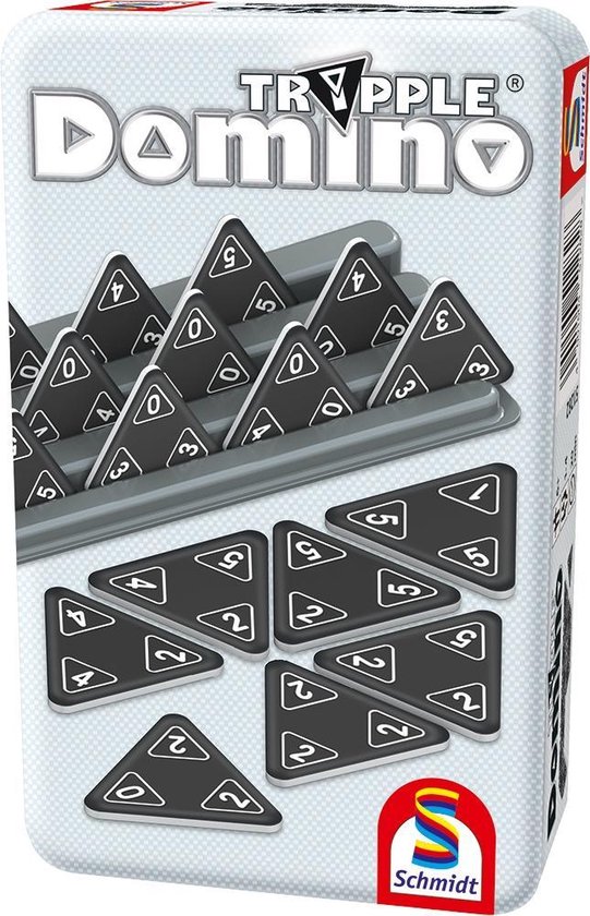 Afbeelding van het spel Tripple Domino tin Breinbreker