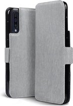 Samsung Galaxy A50 Bookcase hoesje - CaseBoutique - Effen Grijs - Kunstleer