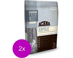 Acana Heritage Adult Small Breed - Hondenvoer - 2 x Kip Kalkoen 2 kg
