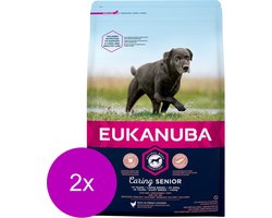 Eukanuba Caring Senior Large Breed Kip - Hondenvoer - 2 x 3 kg