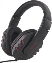 Esperenza EH142K- On-Ear Koptelefoon - Zwart-Rood