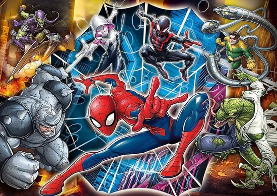 Puzzle Spider-Man 60 pièces - CLEMENTONI - Pour Enfant - Thème