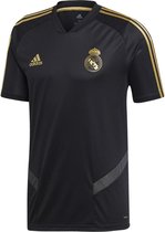 adidas Real Madrid Trainingsshirt 2019/2020 Junior - Zwart - Maat 140