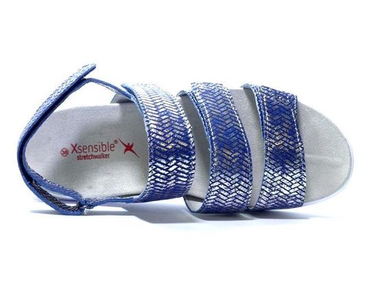 Vierkant: Blokhak; Plateau; Sleehak - H - Xsensible Hydra 30300.5.210 H  Blauw | bol.com