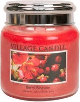 Village Candle Medium Jar Geurkaars - Berry Blossom