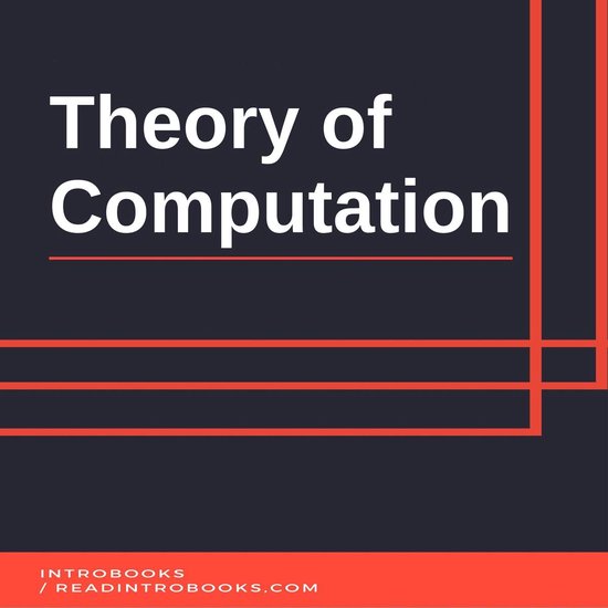 Theory of Computation - cover