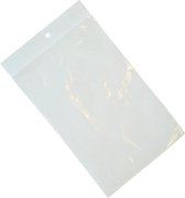 Gripseal zakjes 60 x 80 mm - 100 stuks transparant