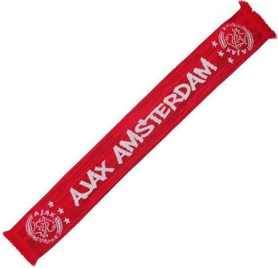 Grens Tom Audreath streepje Ajax sjaal - rood | bol.com