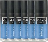 Vogue Men Deodorant Deospray Nordic Blue Voordeelverpakking