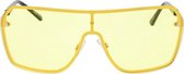 Icon Eyewear Zonnebril SWAT- Goud montuur - Gele glazen (p)