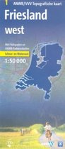 Friesland West Topografische Kaart