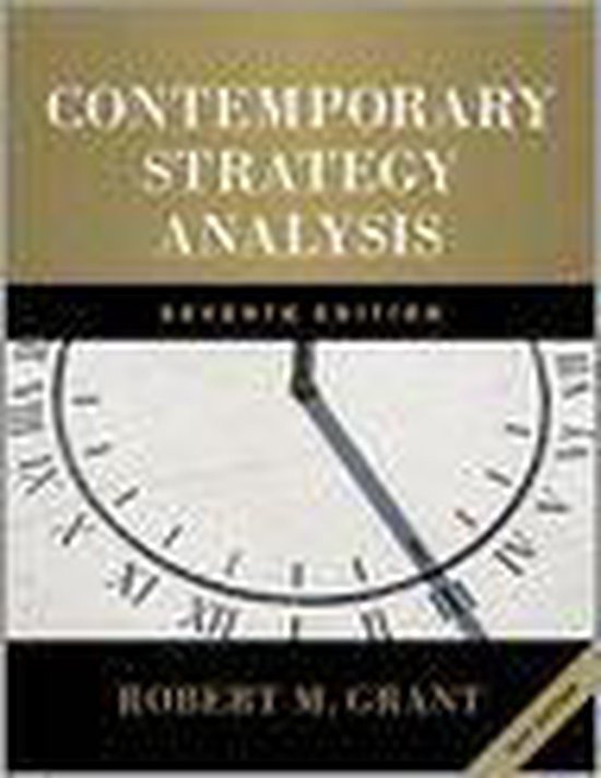 Contemporary Strategy Analysis - cover
