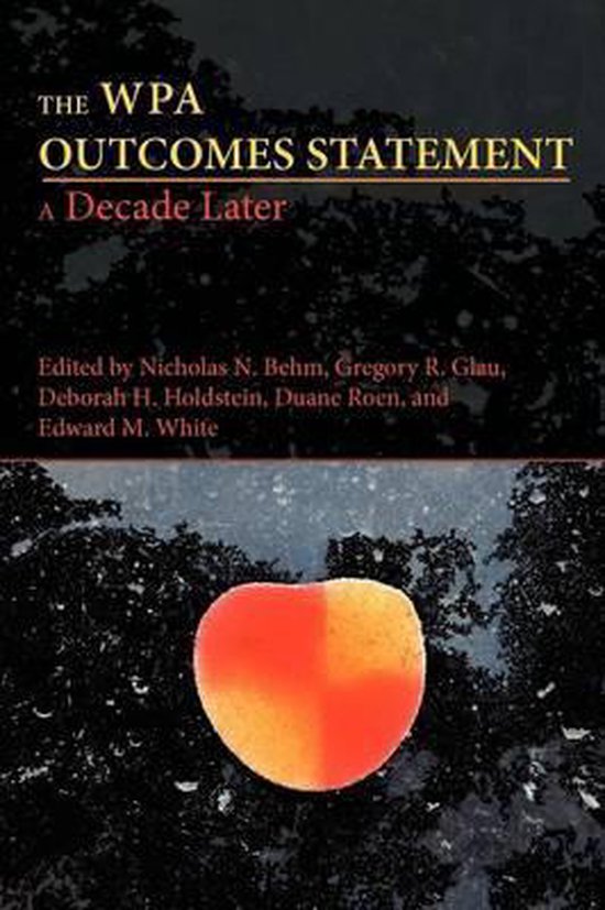 The WPA Outcomes Statement - cover