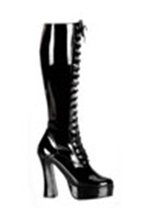 Pleaser Kniehoge laarzen -40 Shoes- ELECTRA-2023 US 10 Zwart