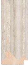 Brocante spiegel Sevilla Witzilver medium 57mm   Buitenmaat 72x103cm