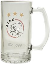 Bierglas ajax logo