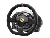 Thrustmaster T300 Ferrari Integral Racestuur Alcantara Edition - voor PS5 / PS4 / PC - met 3 pedalen (T3PA pedaalset) - Grote afmetingen diameter van 30 cm - H.E.A.R.T technologie - Replica op schaal 8:10 van het stuur van de 599XX EVO van Ferrari