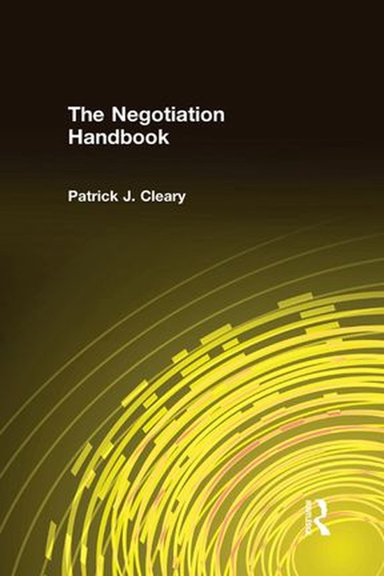 The Negotiation Handbook - cover