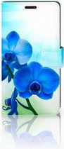 Sony Xperia XZ Hoesje Blauwe Orchidee