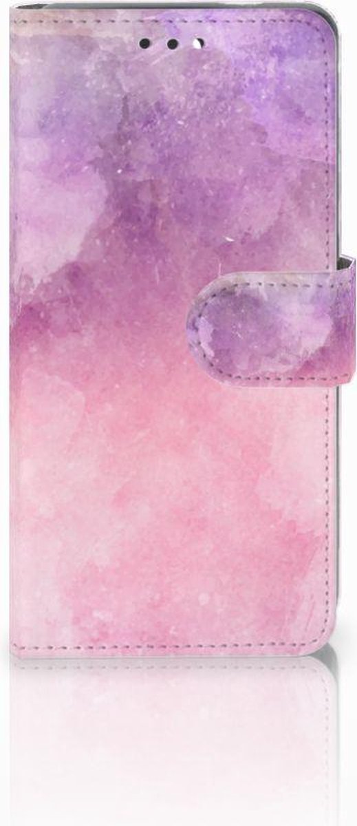 Hoesje Nokia 3.1 (2018) Pink Purple Paint