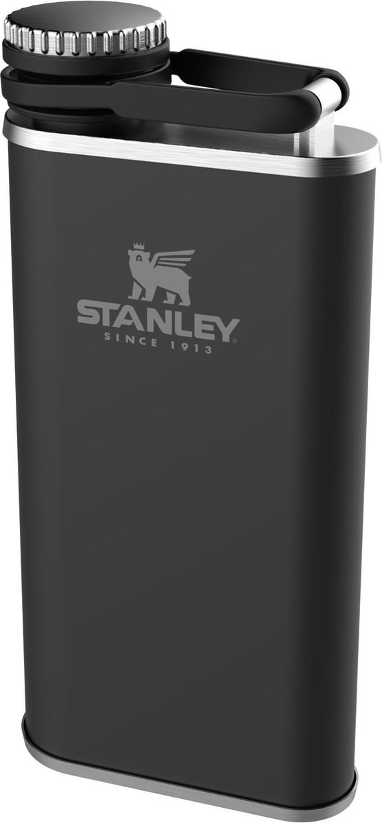 Stanley The Easy Fill Wide Mouth Flask 0,23L - Flacon - Matte Black