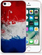 iPhone SE | 5S Uniek TPU Hoesje Nederlandse Vlag