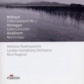 Milhaud: Cello Concerto No. 1; Hoddinott: Noctis Equi; Honegger: Cello Concerto