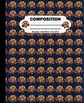 Composition Screaming Monkey Notebooks