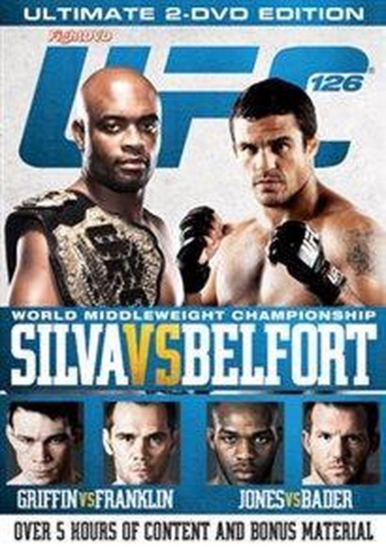 Cover van de film 'UFC 126 - Silva vs. Belfort'