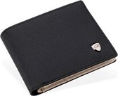 Luxe Zwarte Monte Carlo Bao Model Portemonnee – Portefeuille - Heren Billfold