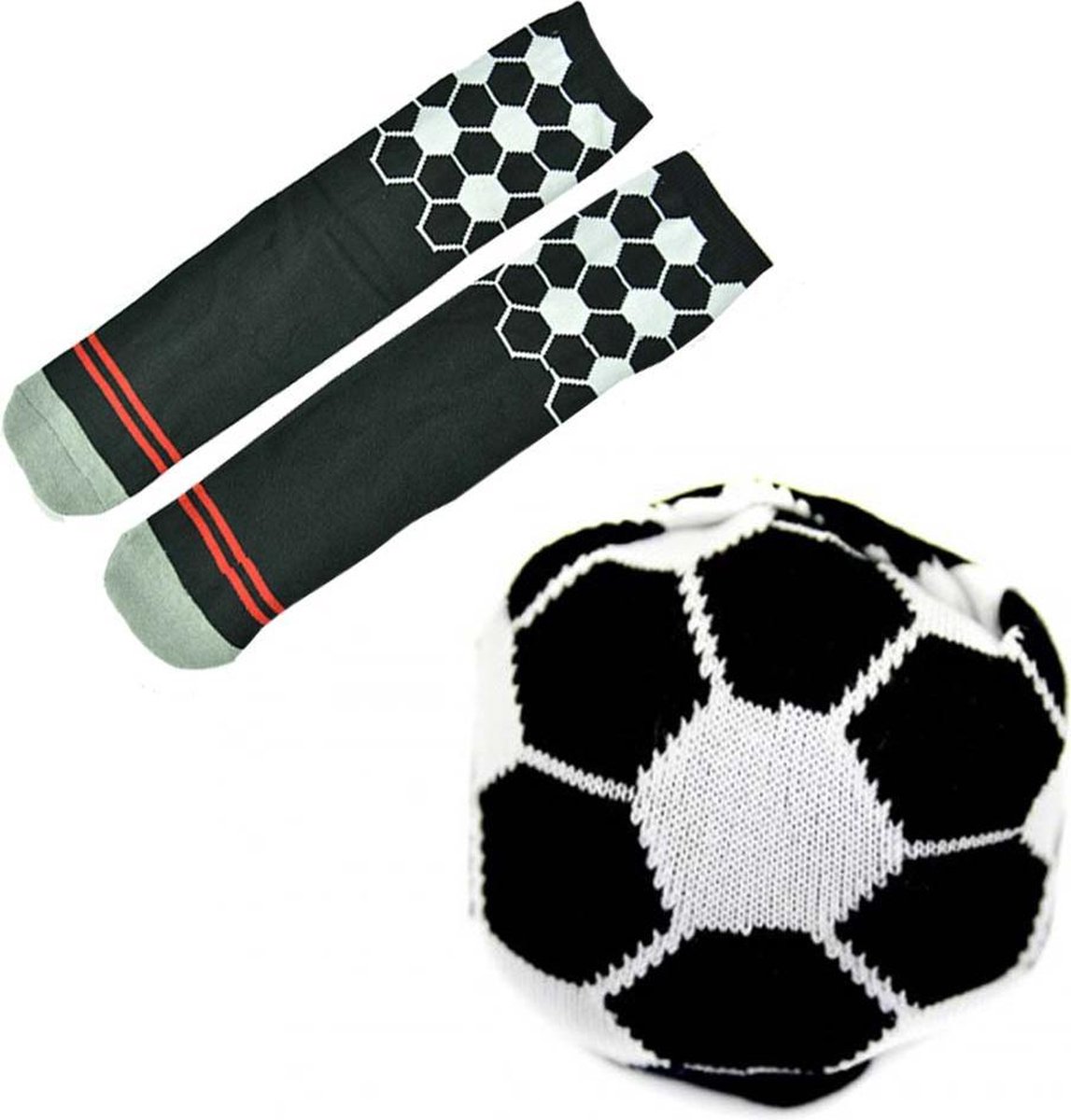 Sokken in de vorm van een Voetbal - Unisex- One size