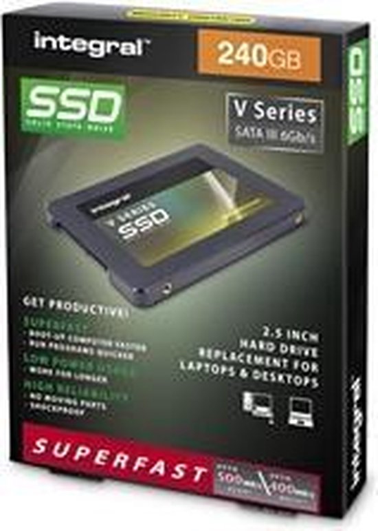 Disque SSD interne INSSD240GS625V2 intégré 240 Go Serial ATA III 2,5 '' |  bol