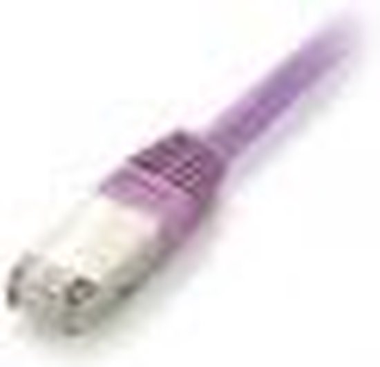 Equip Cat.6a S/FTP 15m netwerkkabel Cat6a S/FTP (S-STP) violet - netwerkkabel (15m, Cat6a, S/FTP (S-STP), RJ-45, RJ-45, violet)
