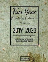 2019-2023 Five Year Monthly Calendar Planner
