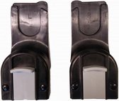 Topmark Pure - Adapterset voor autostoel en kinderwagen
