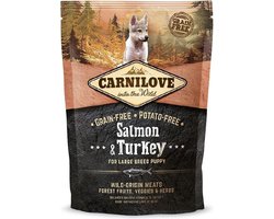 Carnilove salmon / turkey puppies large breed - 1,5 KG