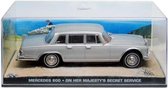 Atlas Mercedes Benz 600 James Bond On Her Majesty's Secret Service 1969 Zilver 1:43 #DY032
