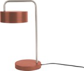 Leitmotiv Curve Lamp - Tafellamp - Ijzer - Ø16 x 40 cm -  Rood (warm rood)
