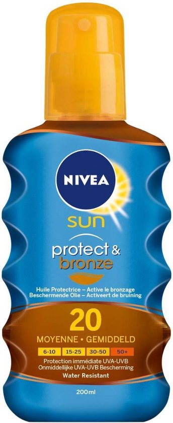 NIVEA PROTECT & BRONZE OIL F20 | bol.com