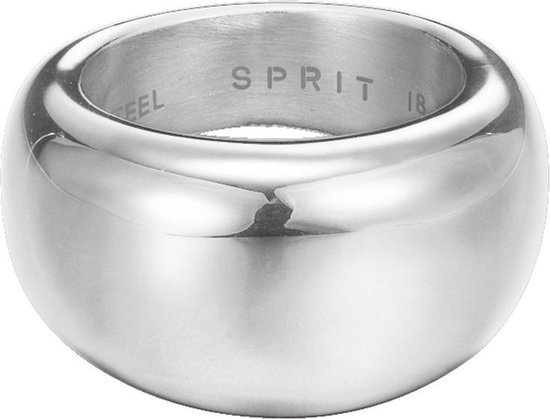 Esprit Steel - ESRG12426A180 - Bague - Acier inoxydable - couleur argent