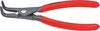 foto van Knipex 49 21 A21 Precisie-borgveertang Geschikt voor borgringen Buitenringen 19-60 mm Puntvorm 90° haaks