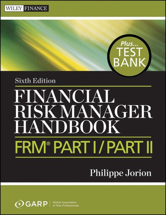 Wiley Finance 625 - Financial Risk Manager Handbook