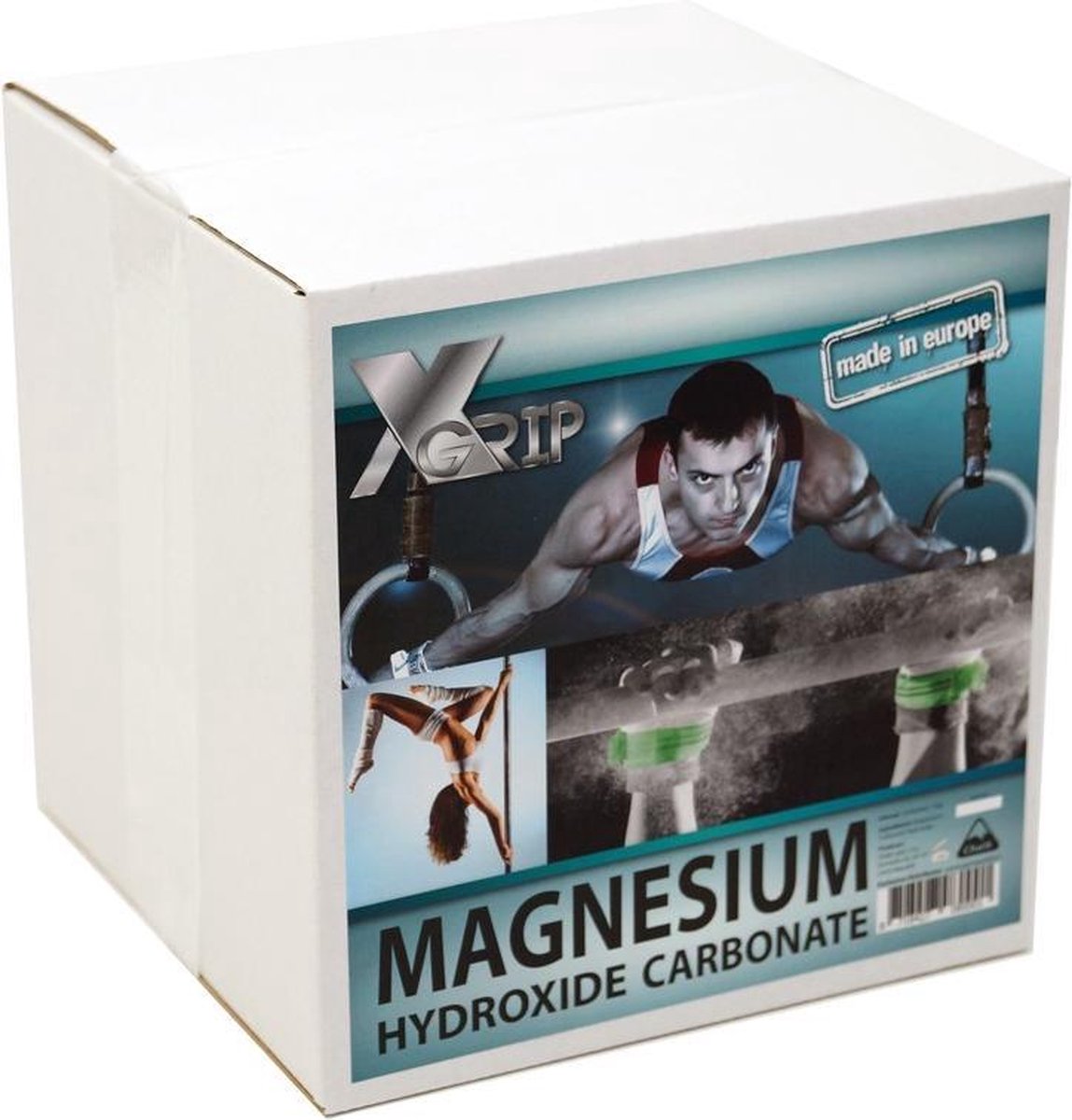 X-Grip Magnesium, Turnen, Klimmen, Paaldansen