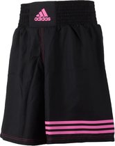 adidas Kickboxing Boksbroek - Maat S  - Mannen - zwart/roze