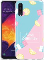 Galaxy A50 Hoesje Sweet Summer - Designed by Cazy