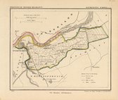 Historische kaart, plattegrond van gemeente Empel c.a. in Noord Brabant uit 1867 door Kuyper van Kaartcadeau.com