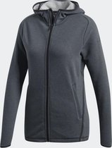 adidas FreeLift Prime Hoodie Sportvest Dames - Carbon/Black - Maat XS