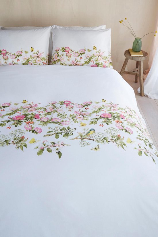 Marjolein Bastin Rozentuin Dekbedovertrek - Lits-jumeaux - 240x200/220 cm - Multi van Marjolein Bastin — afbeelding 4